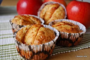 Nyttigare Äppelmuffins