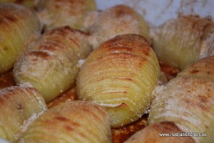 Hasselbackspotatis