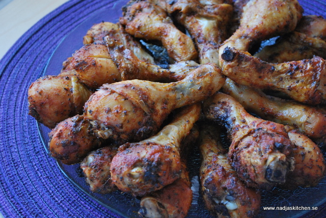 Drumsticks med New Orleans rub