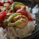 Thailändsk kyckling med grön curry