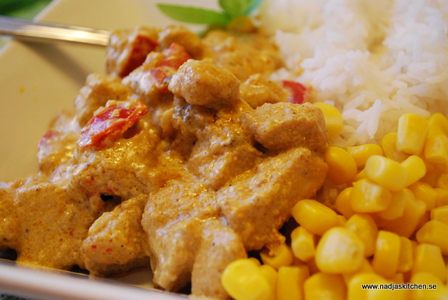 Krämig Chicken Korma