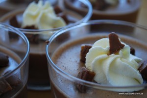 Chokladpannacotta