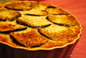 Auberginemoussaka - grekiskt moussaka - propoints - viktväktarna -