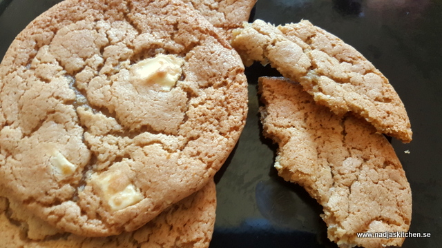 cookies med vit choklad-smartpoints-viktväktarna