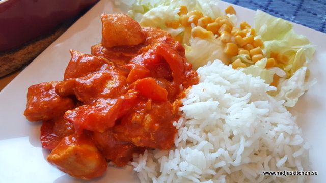 Kycklinggratäng med mango & curry-vvsmartmat-vvtillsammans-viktväktarna-smartpoints-weightwatchers-kyckling-gratäng-curry-mango